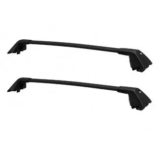 Barre portatutto trasversali nere per rails tetto OEM V2 (Alluminio)