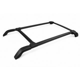 Barre longitudinali tetto con traverse nere OEM V1 (Alluminio)