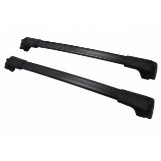 Barre portatutto trasversali nere per barre longitudinali OEM (Alluminio) Toyota Land Cruiser Prado 250 2023-