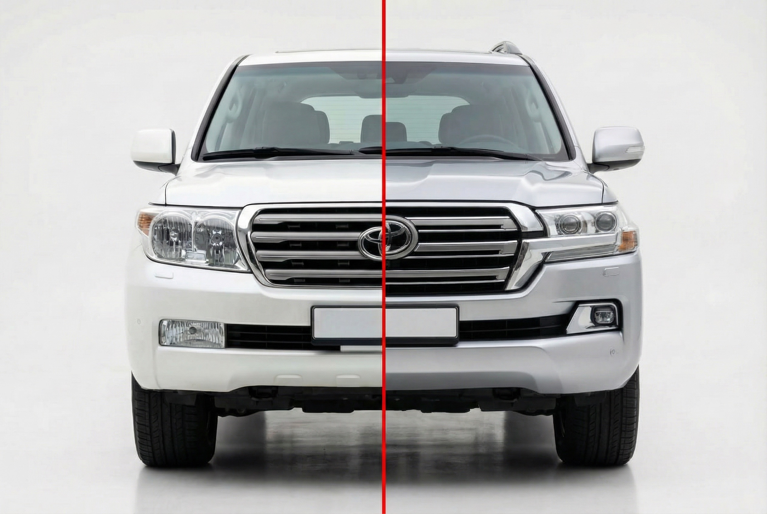 Restyling Toyota Land Cruiser 200 2007–2015 in 2016+: cosa cambia e cosa include il kit