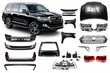 Cosa include e cosa non include il kit restyling Toyota LC200 foto 1