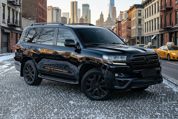 Black Edition per Toyota LC200: stile scuro e aggressivo dopo il restyling