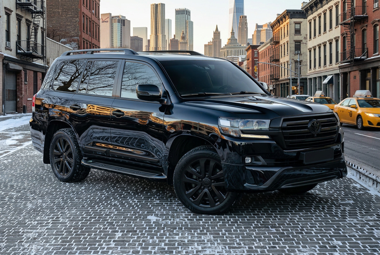 Black Edition per Toyota LC200: stile scuro e aggressivo dopo il restyling