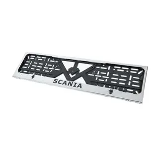 Cornice Targa Cromo (1 pz, Acciaio Inox) foto 2