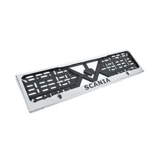 Cornice Targa Cromo (1 pz, Acciaio Inox) foto 3