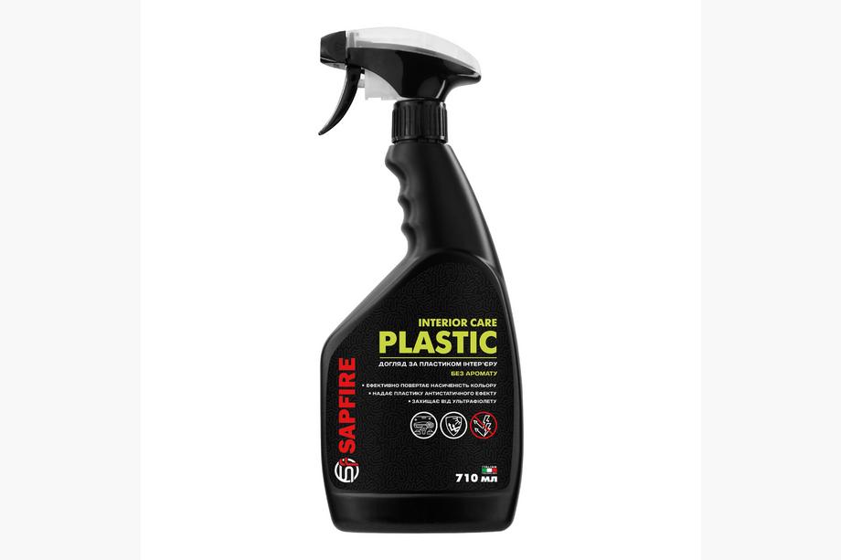Detergente e lucidante per plastiche 710 ml SAPFIRE Foto 1