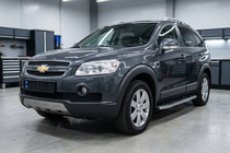 Chevrolet Captiva 2006-2019 Pedane Laterali BlackLine (2 pz, Alluminio) 2016-2019 foto 1
