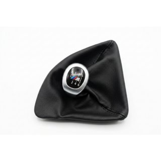 Cuffia cambio + pomello OEM V2 (ecopelle) foto 1