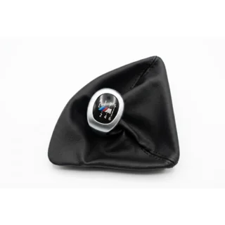 Cuffia cambio + pomello OEM V2 (ecopelle) foto 1