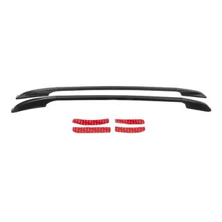 Barre longitudinali tetto OEM nere (Alluminio, montaggio con adesivo) Kia Sorento II XM 2009-2014 foto 1