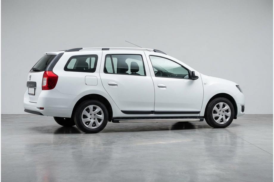 Renault Logan MCV 2013-2022 Pedane Laterali BlackLine (2 pz, Alluminio) Image