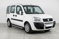 Fiat Doblo I 2005-2010 Pedane Laterali BlackLine (2 pz, Alluminio) foto 1