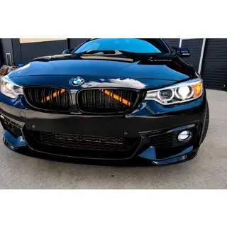 Lip anteriore MP-Style (per M-Sport, nero lucido) foto 2