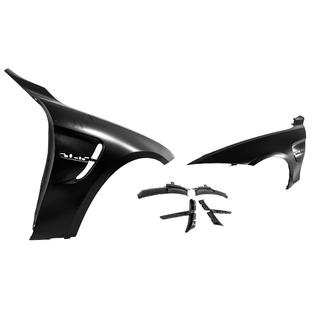 Parafanghi anteriori stile F82 M4 (2 pz) BMW 4 Series F32/F33/F36 2012-2020 foto 3