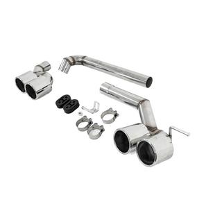 Terminali di scarico stile M3 BMW 3 Series F30/F31 2012-2019 foto 2