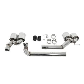Terminali di scarico stile M3 BMW 3 Series F30/F31 2012-2019 foto 4
