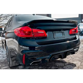 Diffusore paraurti posteriore CS-Style (per M-Sport/M5 F90, ABS) foto 4
