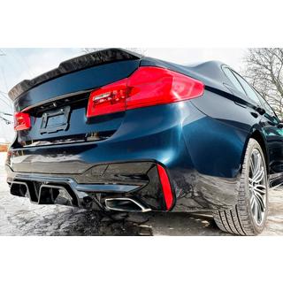 Diffusore paraurti posteriore CS-Style (per M-Sport/M5 F90, ABS) foto 2