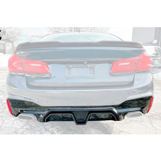 Diffusore paraurti posteriore CS-Style (per M-Sport/M5 F90, ABS) foto 1