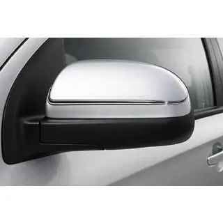 Coperture Specchietti (2 pz, Acciaio Inox)