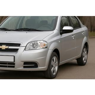 Coperture Specchietti (2 pz, Acciaio Inox) Chevrolet Aveo T250 2005-2011 foto 3