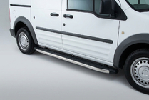 Ford Connect 2002–2006 Pedane Laterali BlackLine (2 pz, Alluminio) foto 1