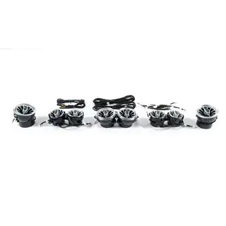 Cornici bocchette aria LED (2014-2017, 7 colori) Mercedes S-class W222 2013-2022 foto 3