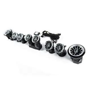 Deflettori bocchette aria LED (64 colori) Mercedes E-class W213 2016-2023 foto 4