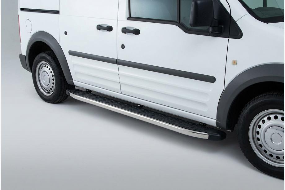 Ford Connect 2006–2009 Pedane Laterali BlackLine (2 pz, Alluminio) Image