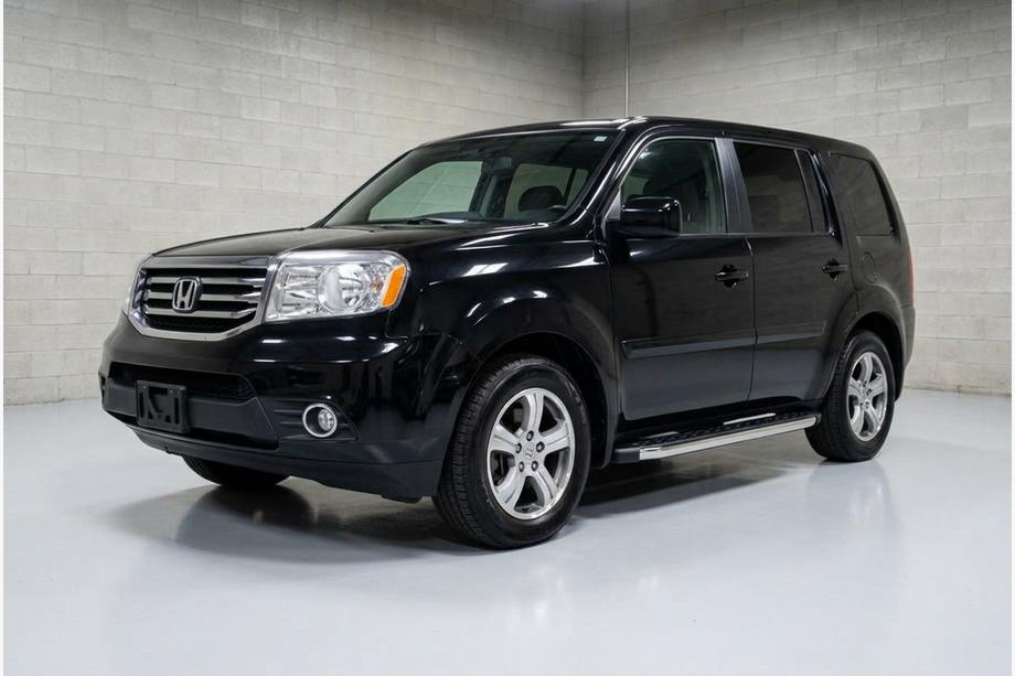 Honda Pilot 2008-2015 Pedane Laterali BlackLine (2 pz, Alluminio) Image