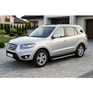 Pedane Laterali BlackLine (2 pz, Alluminio) Hyundai Santa Fe 2 2006-2012 foto 1