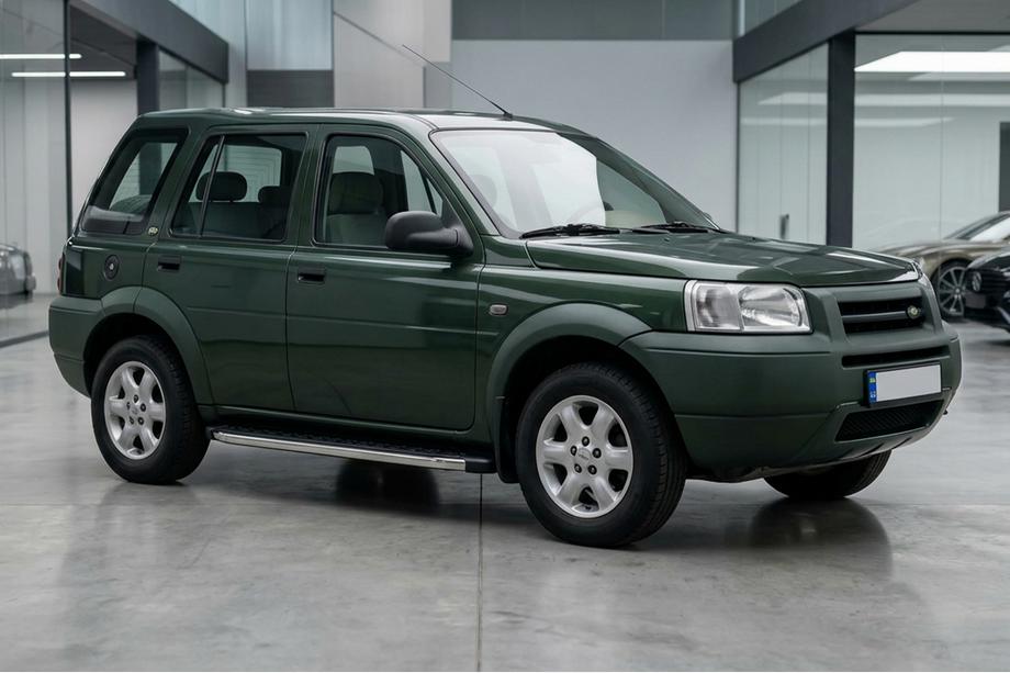 Land Rover Freelander I 1997-2006 Pedane Laterali BlackLine (2 pz, Alluminio) Image