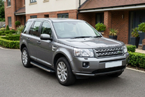 Land Rover Freelander II 2006–2014 Pedane Laterali BlackLine (2 pz, Alluminio) foto 1