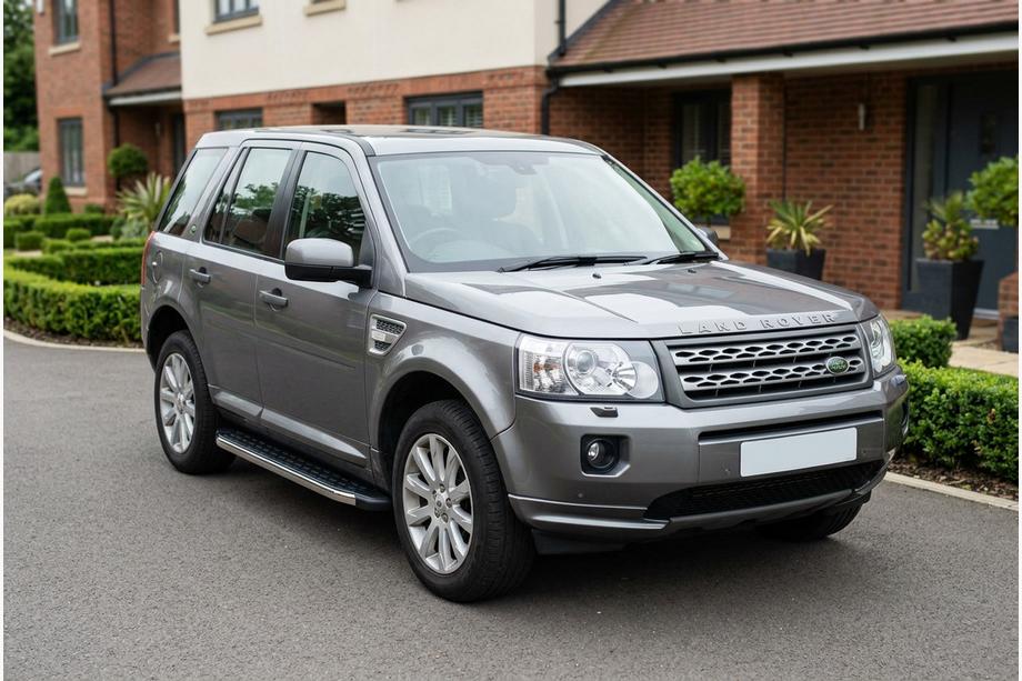 Land Rover Freelander II 2006–2014 Pedane Laterali BlackLine (2 pz, Alluminio) Image