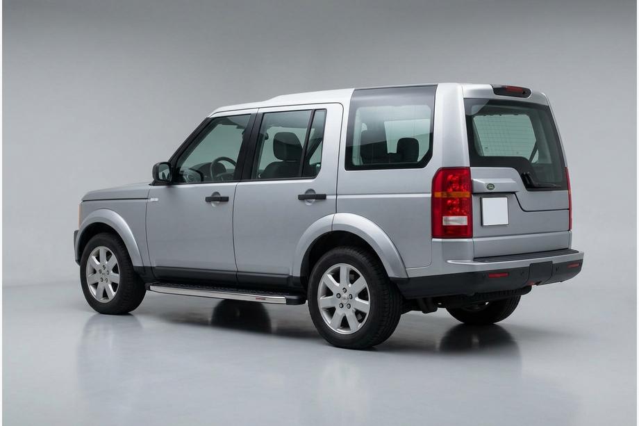 Land Rover Discovery III 2004–2009 Pedane Laterali BlackLine (2 pz, Alluminio) Image