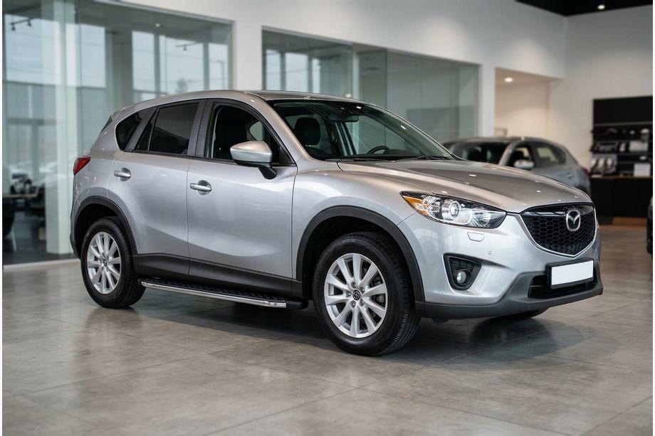 Mazda CX-5 2012-2017 Pedane Laterali BlackLine (2 pz, Alluminio) Image