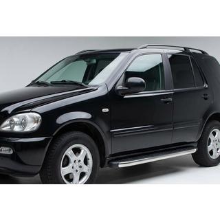 Pedane Laterali BlackLine (2 pz, Alluminio) Mercedes ML W163 1997-2005 foto 1