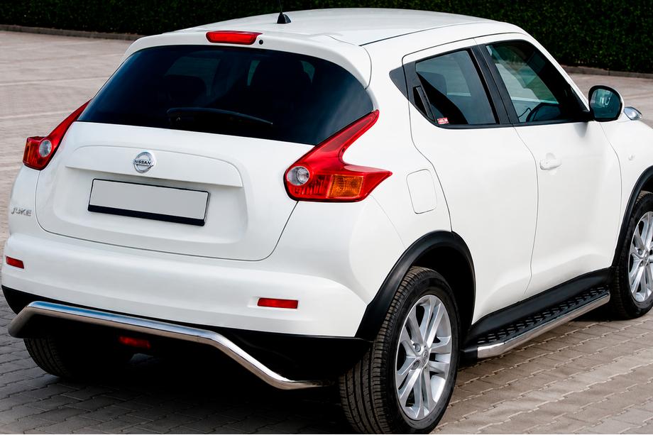 Nissan Juke 2010-2019 Pedane Laterali BlackLine (2 pz, Alluminio) Image