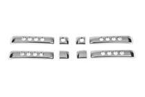 Volkswagen Golf 3 1991-2001 Coperture Maniglie Cromate (4 pz, plastica) foto 2
