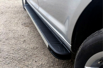 Volkswagen Caddy 2004-2010 Pedane Laterali MAYA (2 pz, Alluminio) foto 1