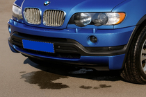 BMW X5 E53 1999–2006 Labbro paraurti anteriore (1999-2003, da verniciare) foto 1