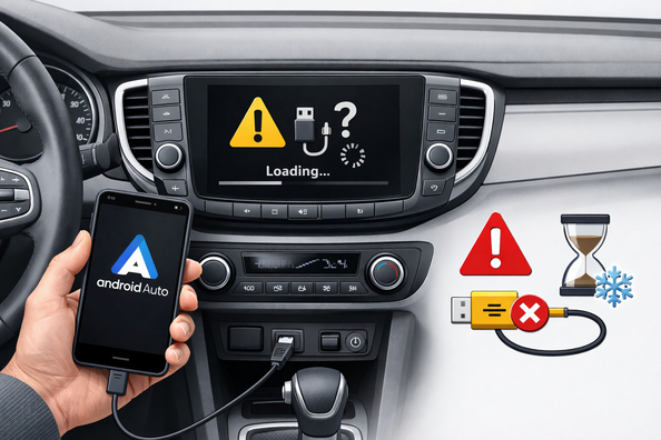 Perché Android Auto non funziona o si blocca