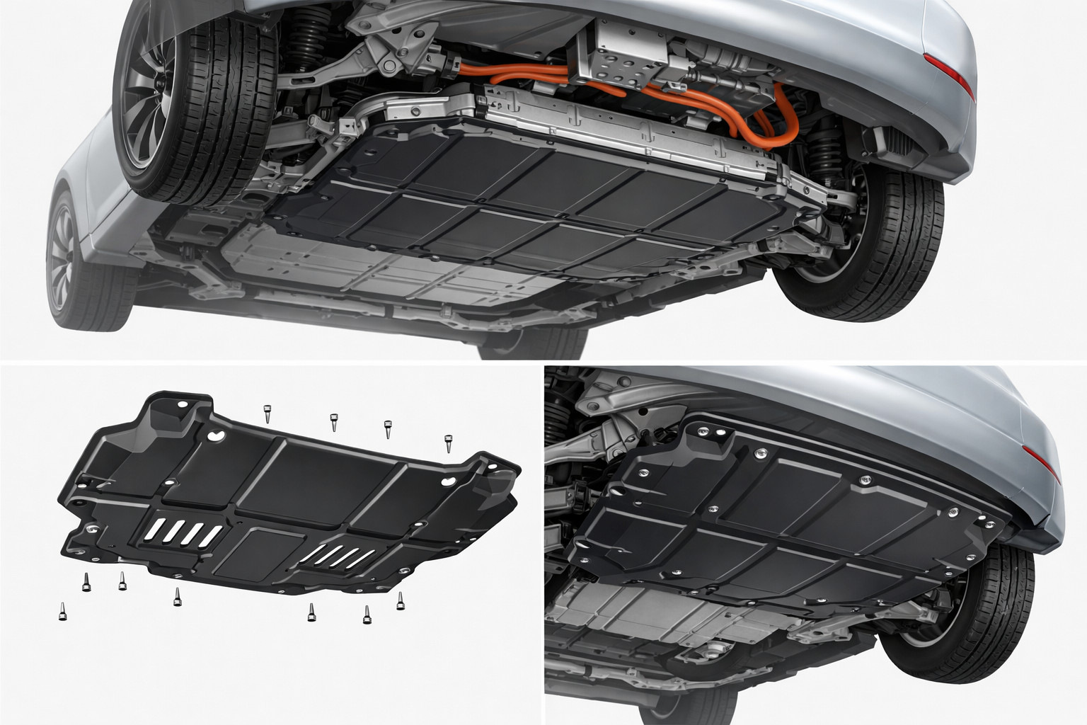 Protezione batteria e sottoscocca per auto elettrica: scelta e montaggio