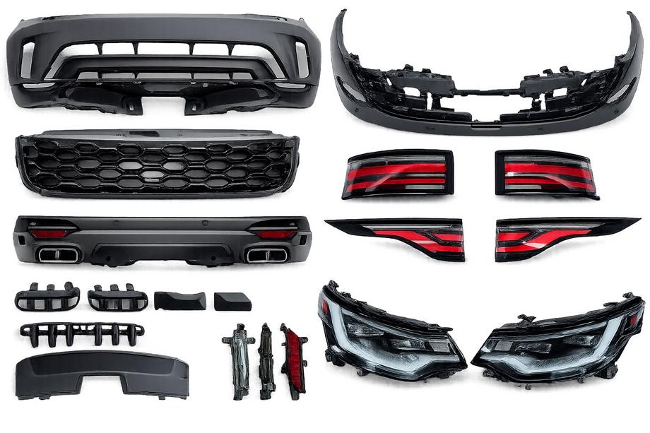 Land Rover Discovery V 2017- Kit carrozzeria per restyling 2022 Foto 47