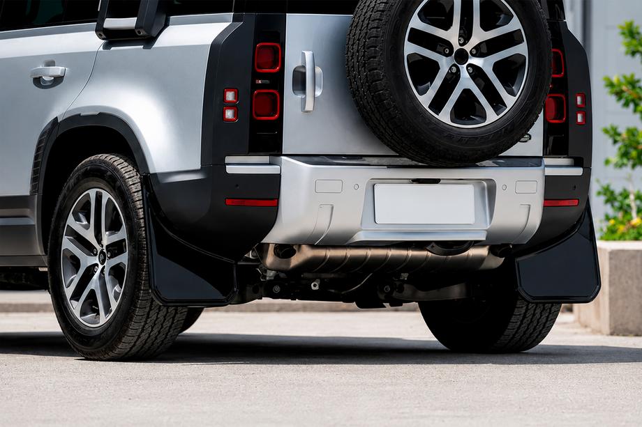 Land Rover Defender 2019- Paraspruzzi Type-B (nero lucido, 4 pz) Foto 1