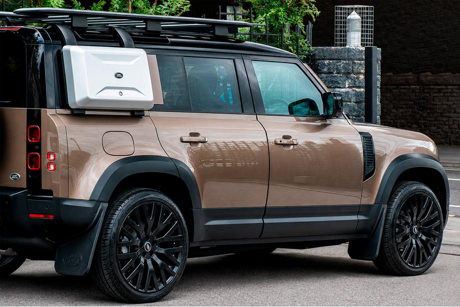 Land Rover Defender 2019- Allargatori parafanghi (Bushwacker, 6 pz, nero opaco) Foto 1