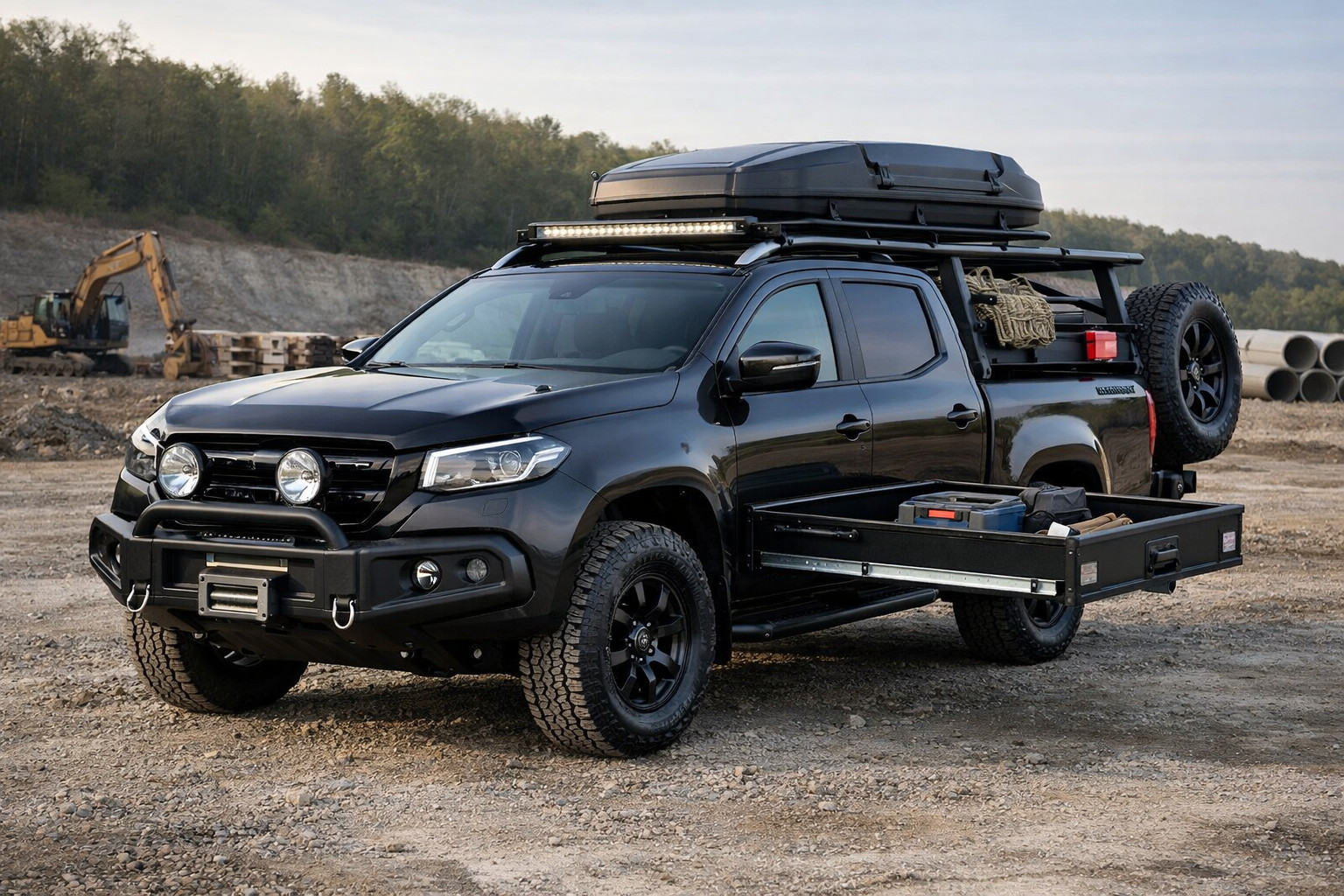 Upgrade iniziale per Mercedes-Benz X-Class: lavoro e guida quotidiana