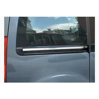 Modanature cromate per porte scorrevoli (2 pz, acciaio inox) Citroen Berlingo 2008-2018 foto 1