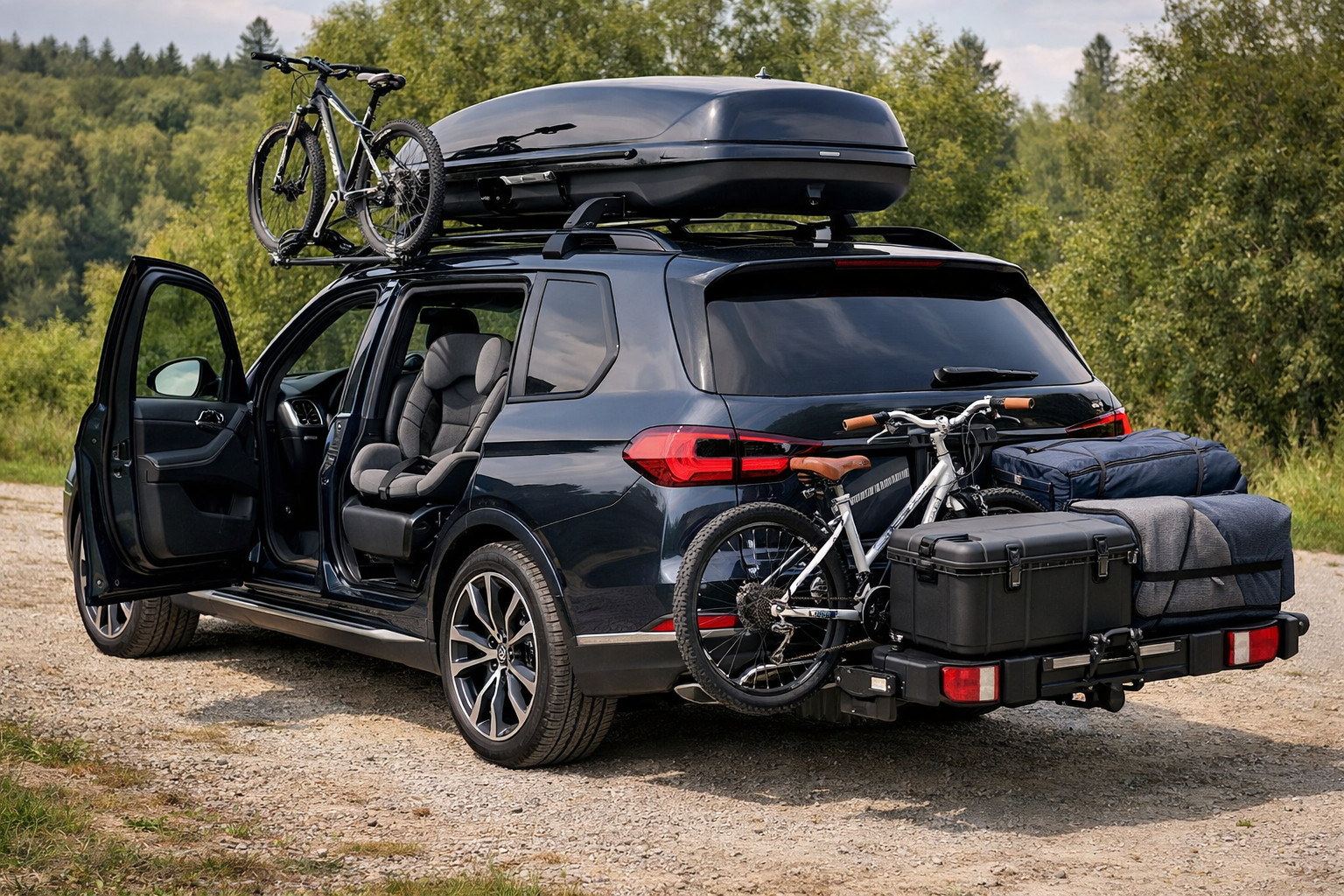 BMW X7 G07: kit base per famiglia e lunghi viaggi, senza il superfluo
