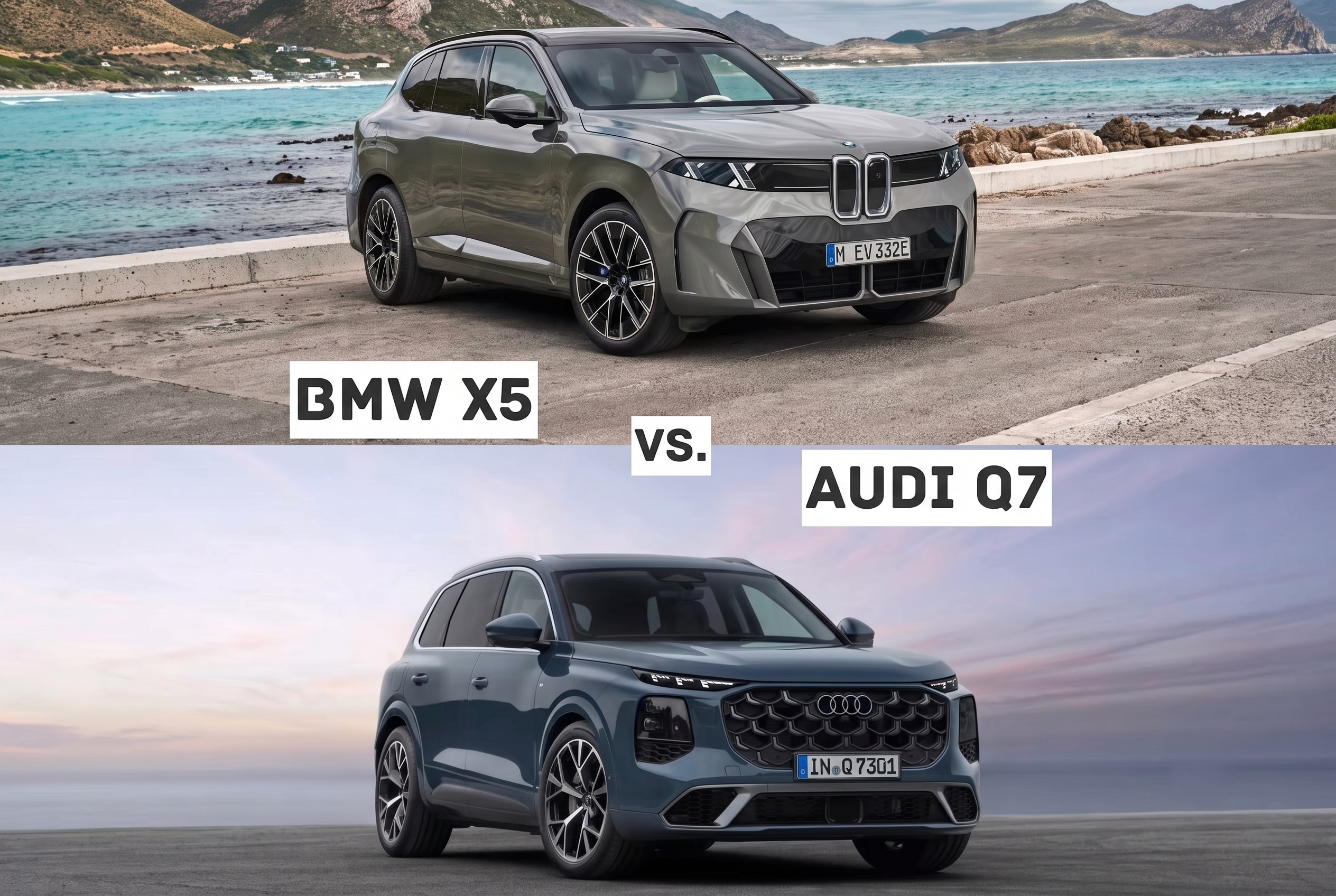 BMW X5 vs Audi Q7: confronto tra i modelli 2026–2027